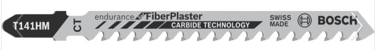 3 Lames scie sauteuse EXPERT Carbure Plâtre 100mm T141HM