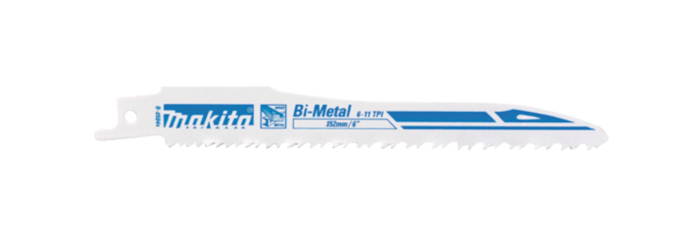 JR3070CT- DJR181RME 130x152mm Wood-Metal-PVC Reciprocating Saw Blade (Pack of 5)