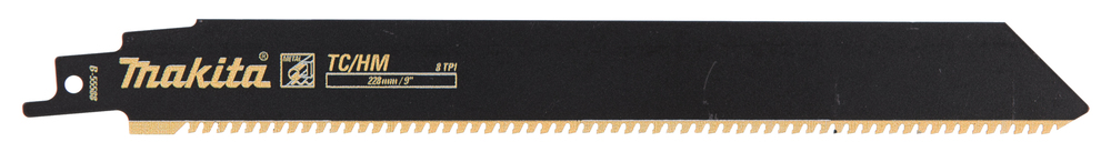 Cast iron - stainless steel sabre saw blade, 228x1.25mm cut for Makita sabre saw