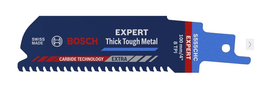 1 EXPERT Carbide Endurance Metal Reciprocating Saw Blade 100mm S555CHC