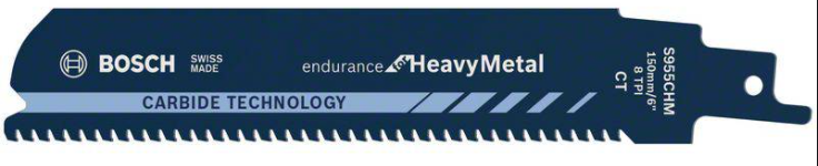 1 EXPERT Carbide Endurance Metal Reciprocating Saw Blade 150mm S955CHC
