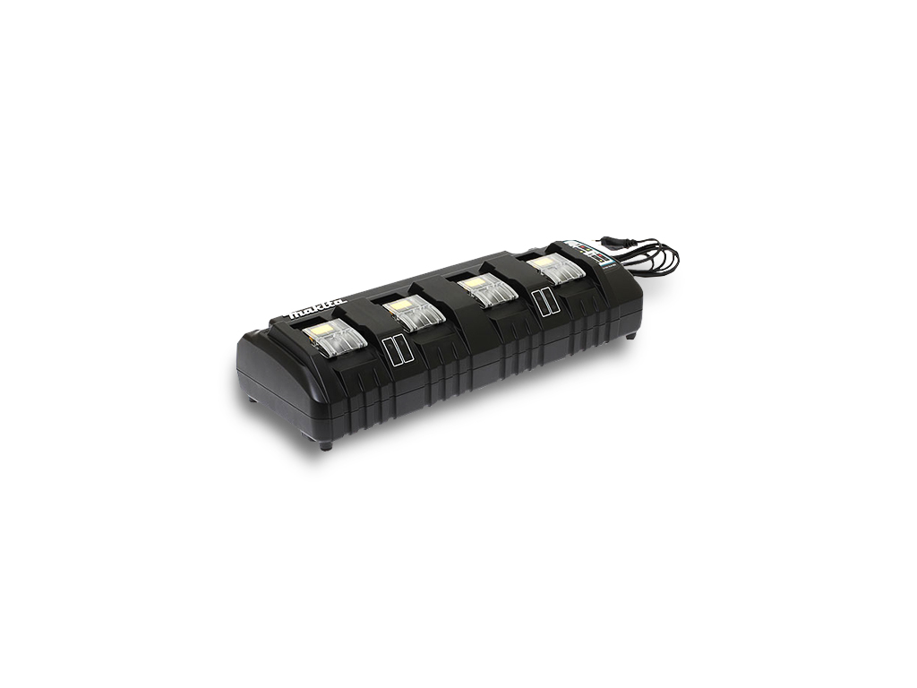 Chargeur 4 batteries DC18SF pour batteries 18V