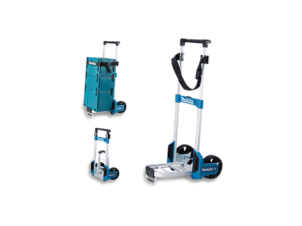 Chariot diable de transport MAKITA pour coffrets empilables