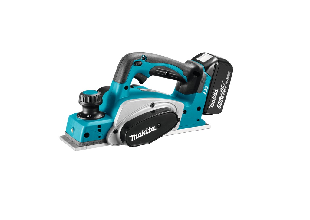 18V 5AH battery-powered planer, planing depth 0 to 9mm - 82mm