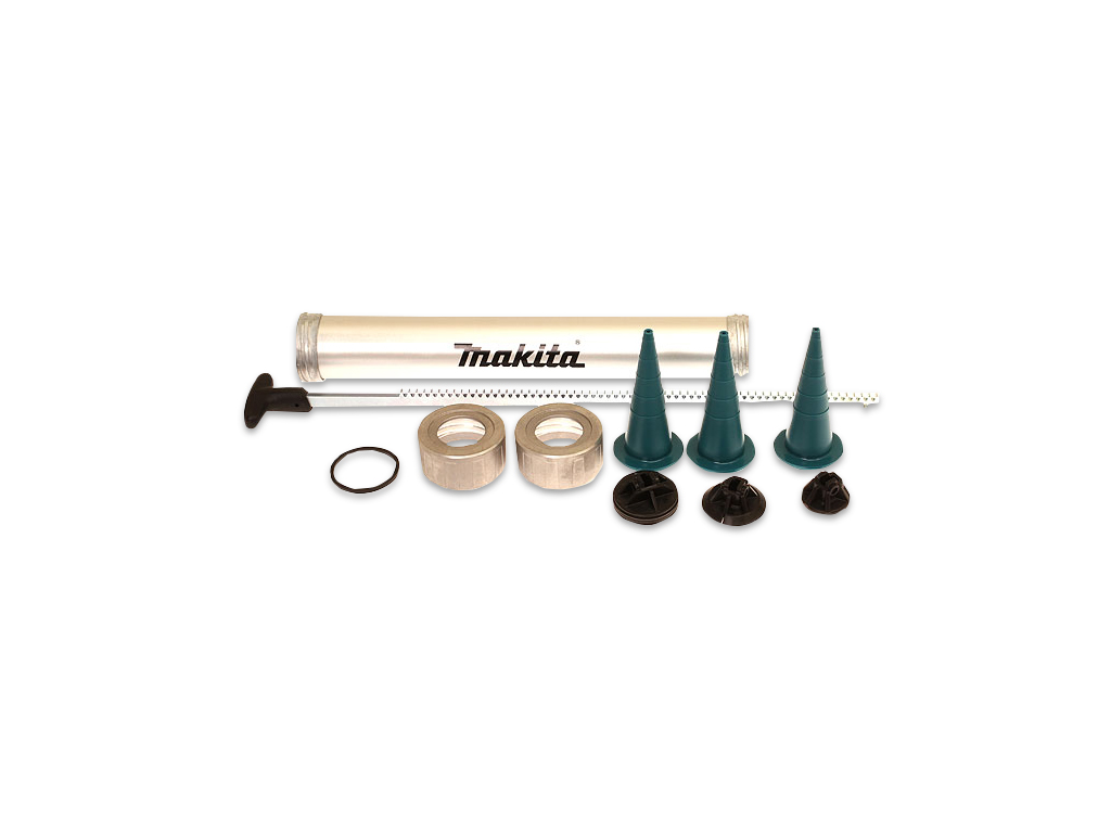Tube alu pour pistolet Makita DCG180RY pour cartouche 600mL et pot