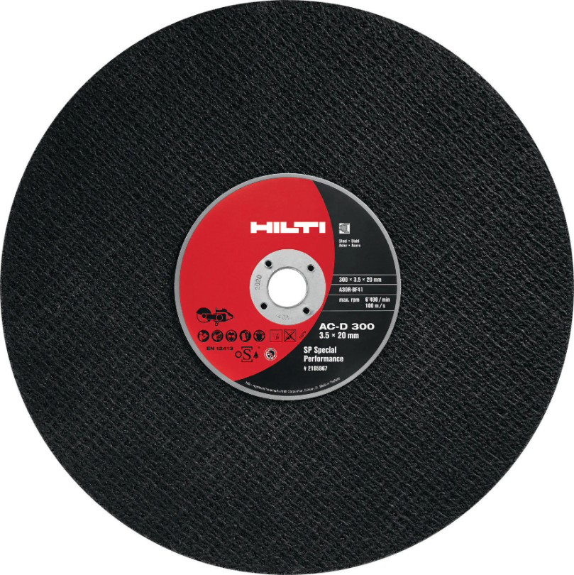 AC-D 300x3.5x20 Steel Cutting Disc (Pack of 10)