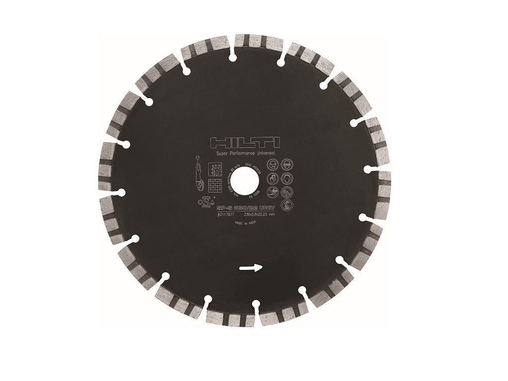 Universal diamond disc 230/22 SP