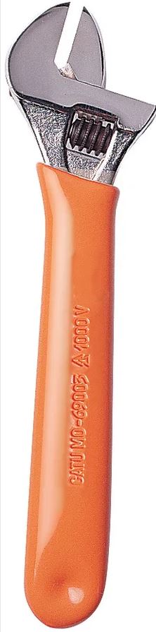 Insulated adjustable wrench 310mm opening 34 max