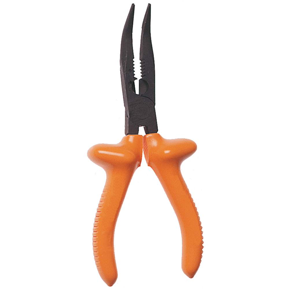 Insulated angled nose pliers 160mm