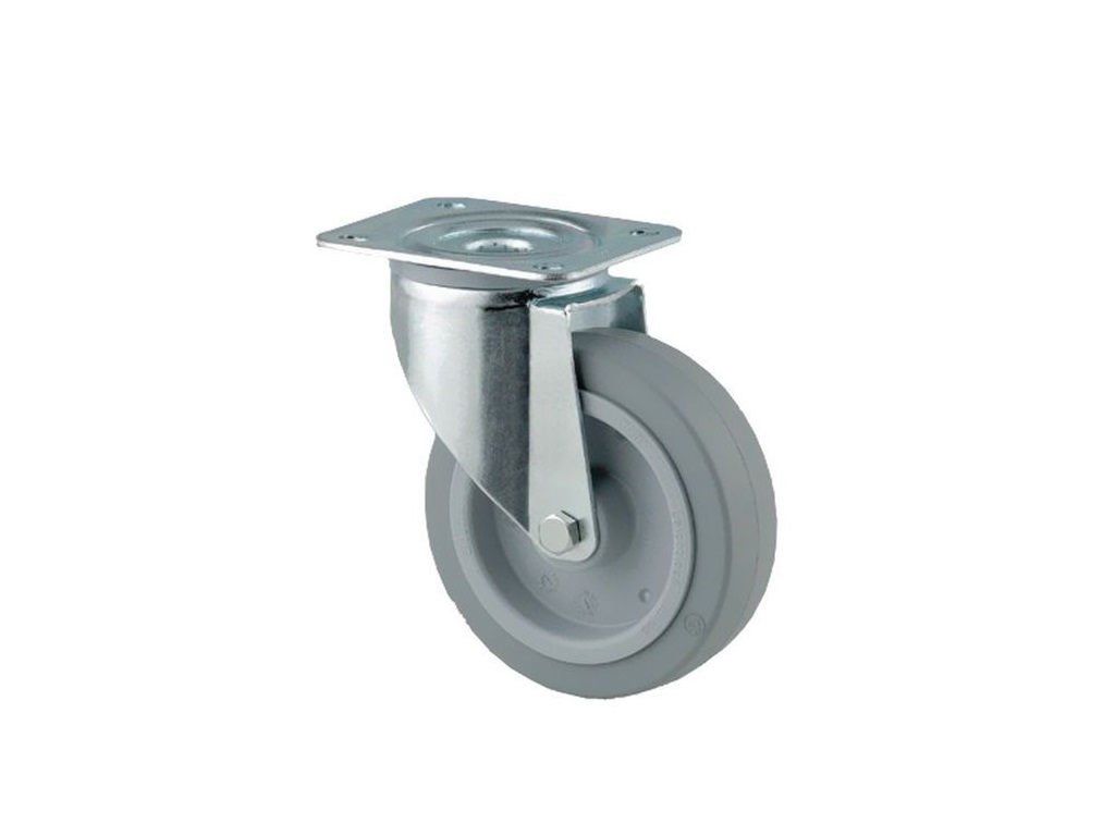 ROUE PIVOTANTE AVANT POUR CHARIOT DE BACS A MORTIER