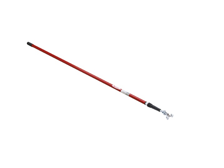 Manche télescopique avec articulation orientable