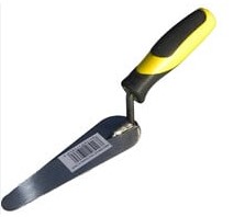 16cm cat's tongue trowel with wooden handle