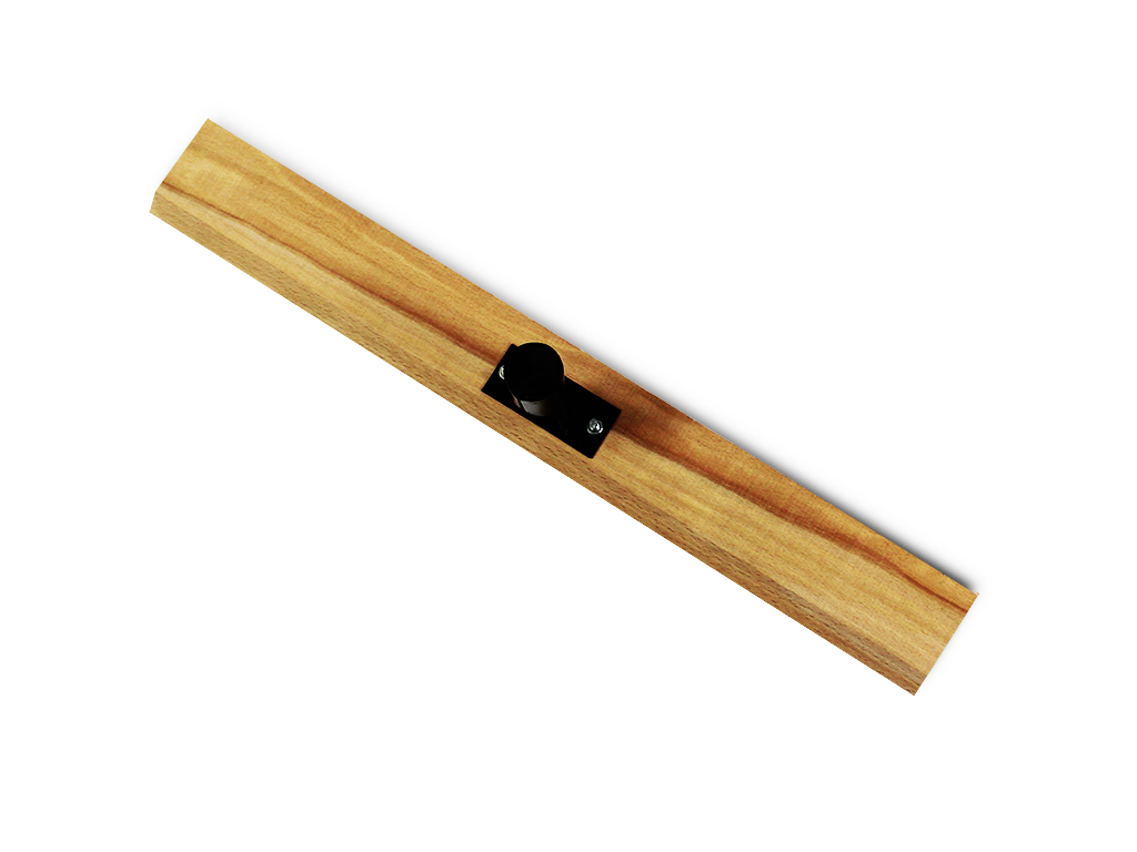 Muller coated wooden bitumen squeegee 7.5x57cm (Requires handle EN002759)