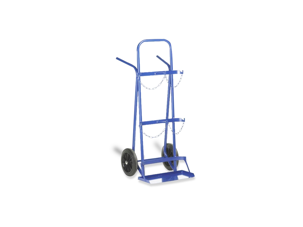 9 M3 acetylene + oxygen bottle carrier trolley, craneable