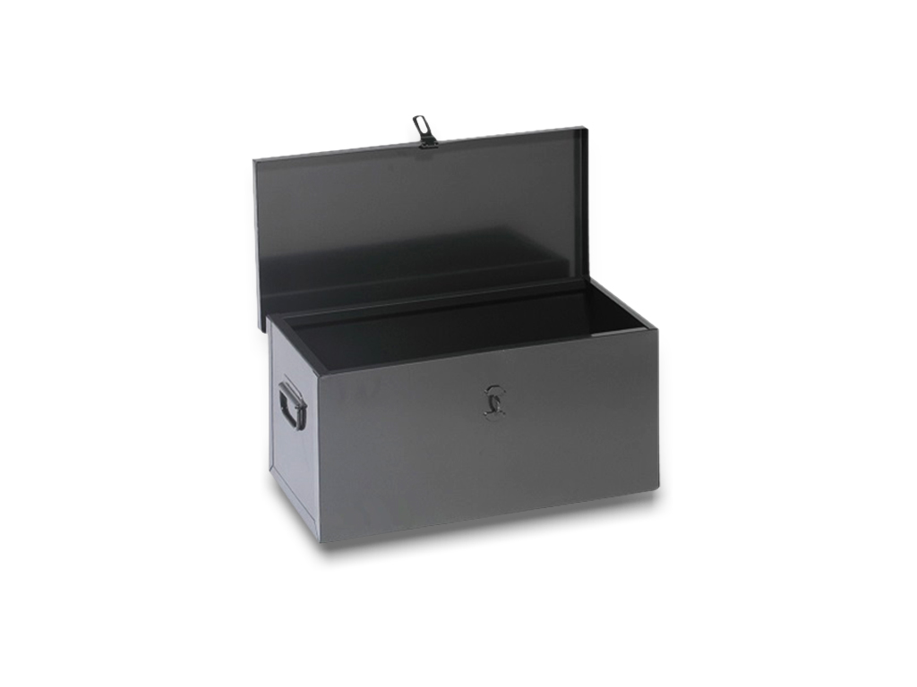 Metal construction site chest 670x350x350mm