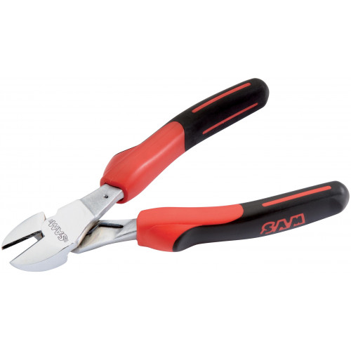 165 MM DIAGONAL CUTTING PLIERS WITH SPRING AND BI-MATERIAL HANDLE