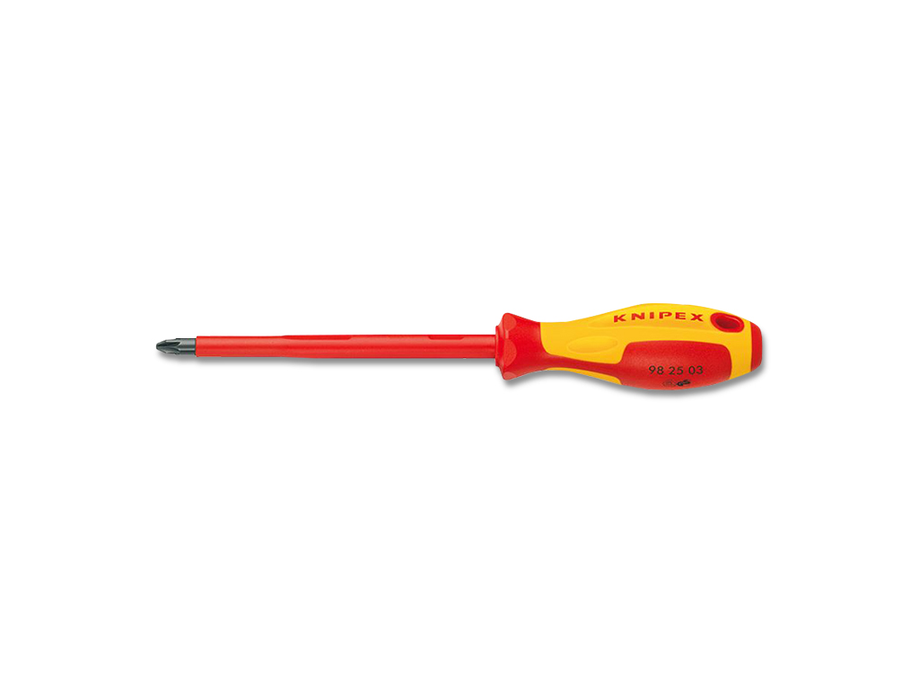 Tournevis pozidriv isolé pz1 185mm knipex