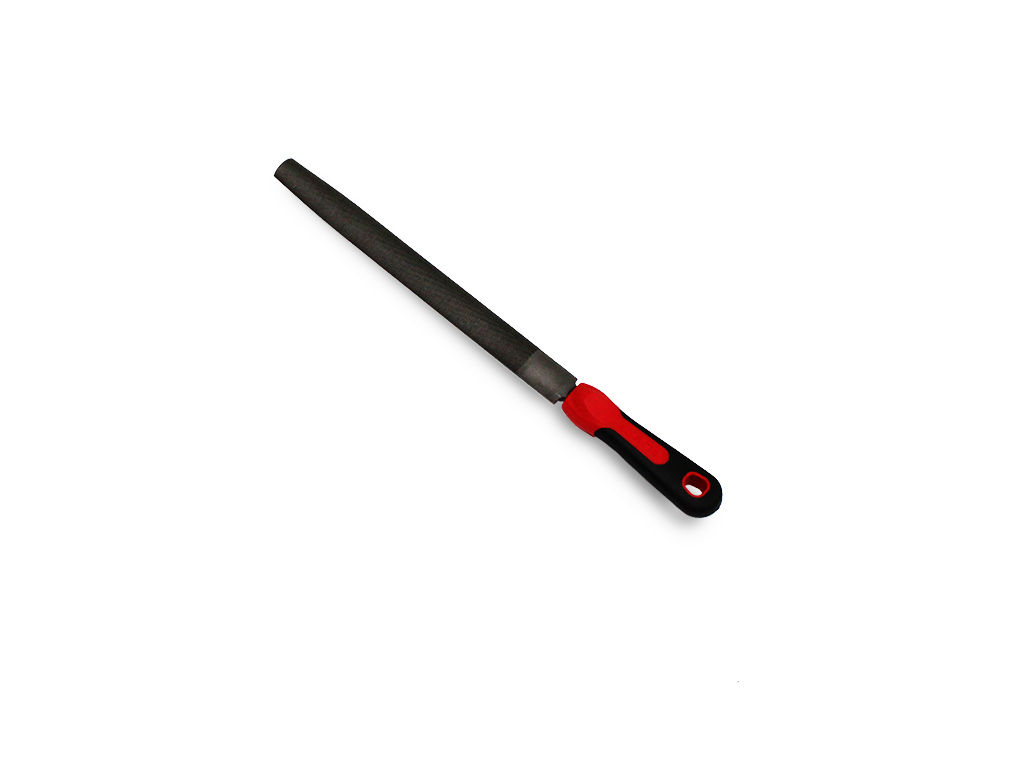 1/2 ROUND 1/2 SMOOTH FILE 250MM WITH HANDLE