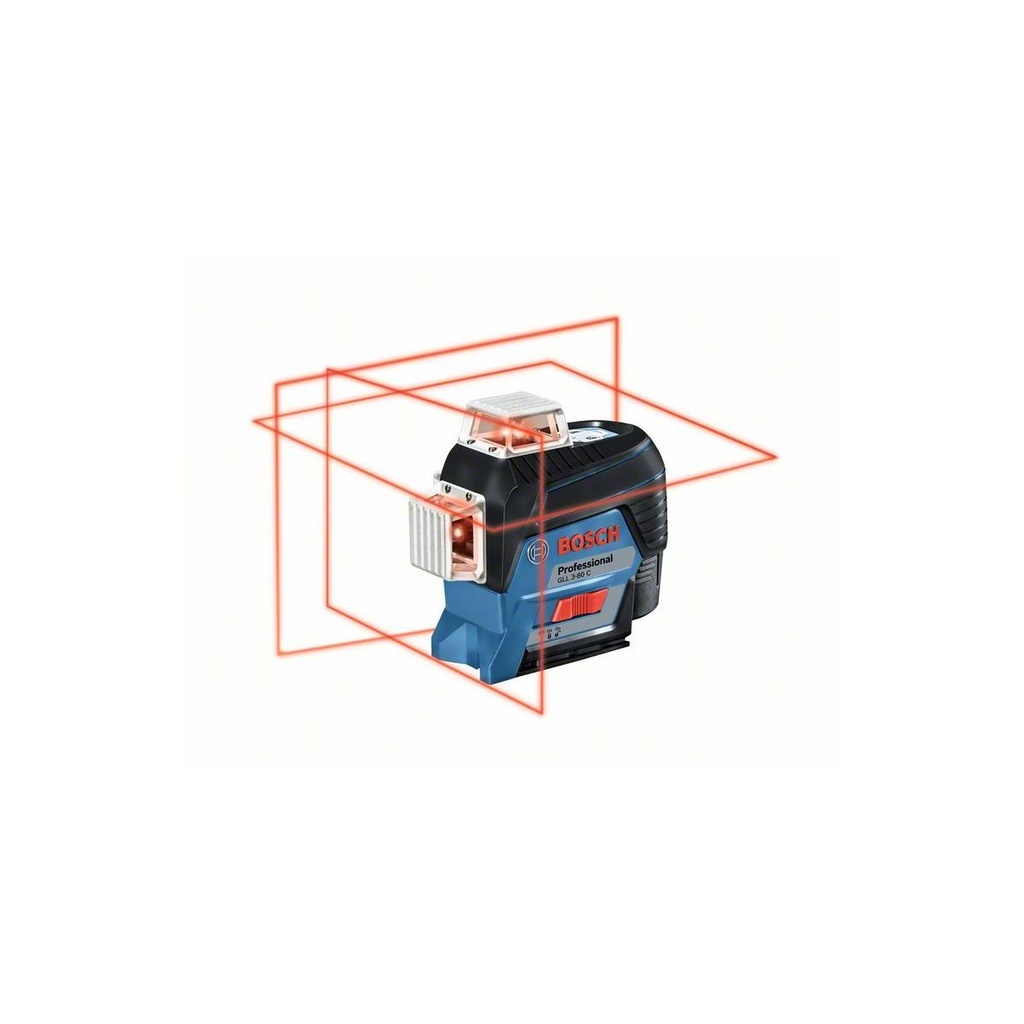 Laser lignes GLL 3-80 C + BM1 Plus L-Boxx (version batterie)