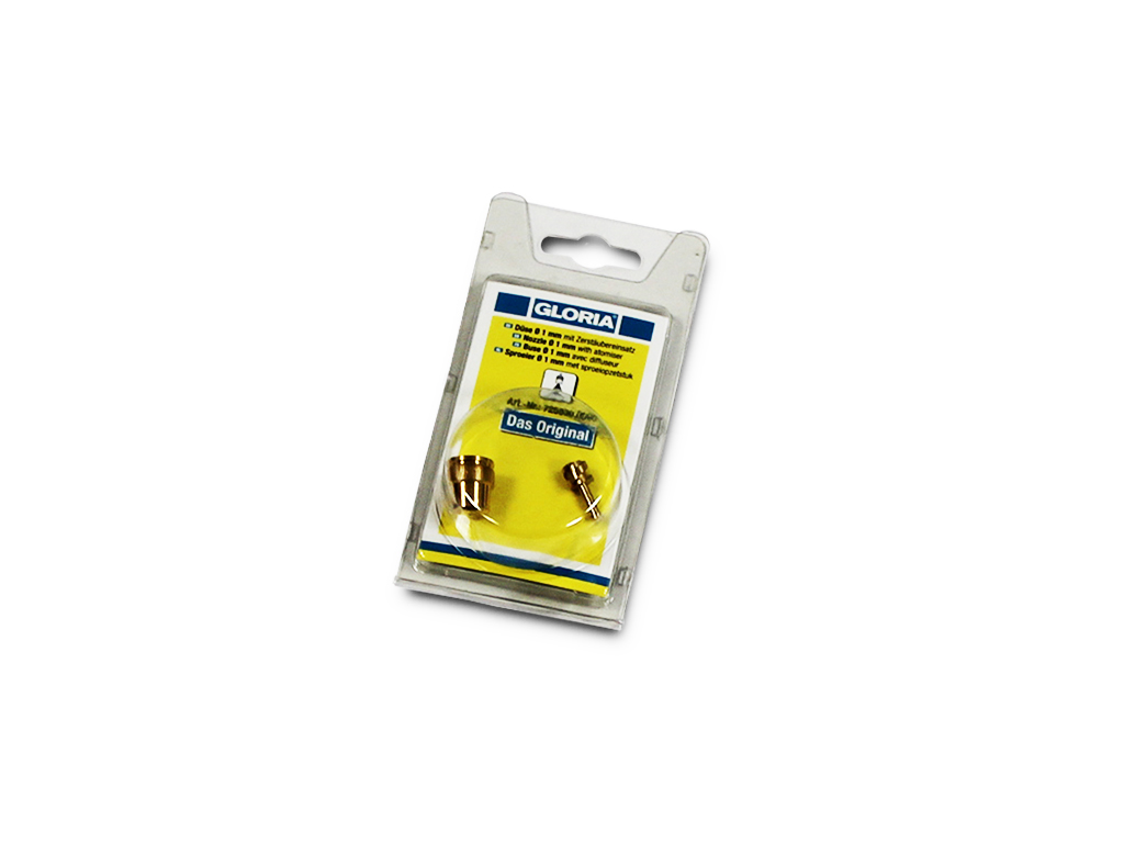 Spare propeller + nozzle for Gloria sprayer