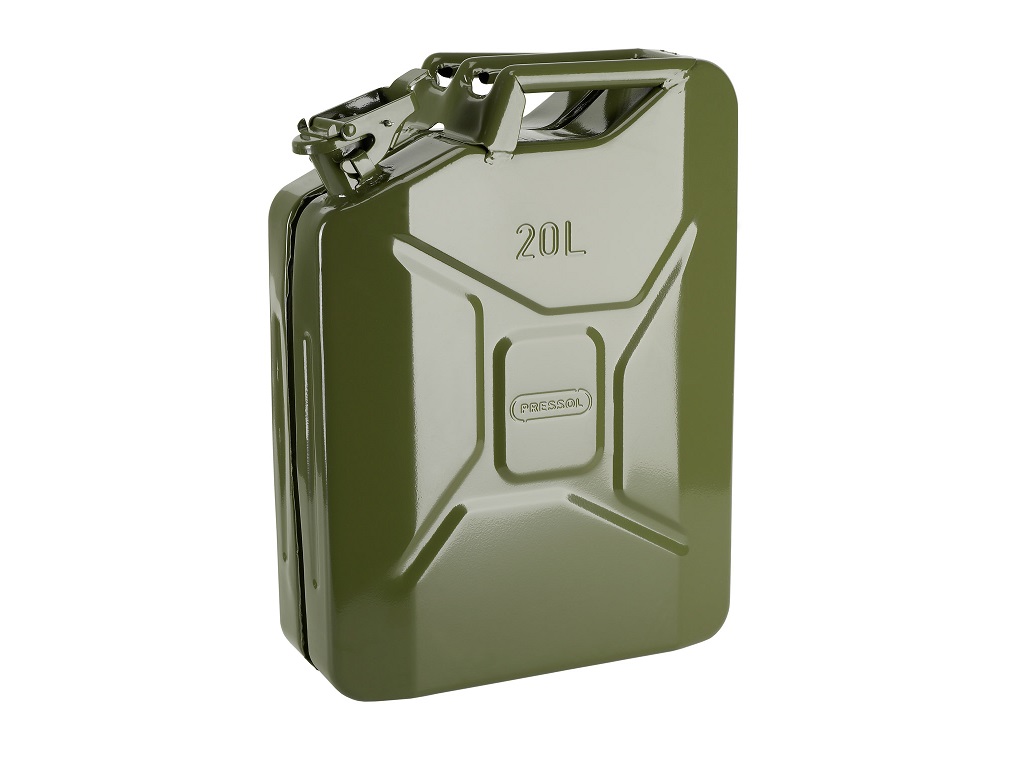 Jerrican carburant métal 20l