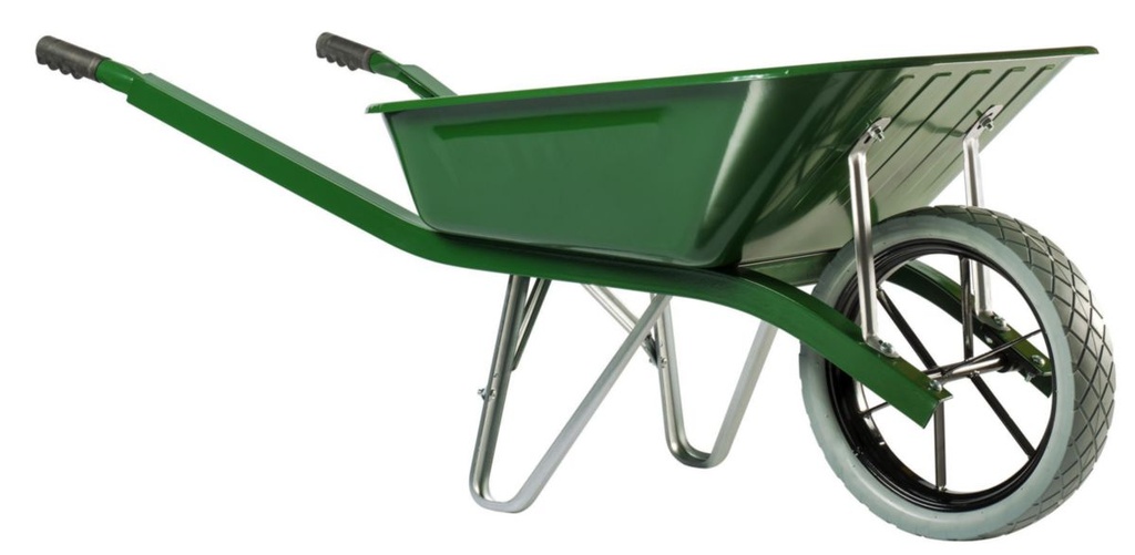 90L Super pro wheelbarrow with 1 puncture-proof wheel