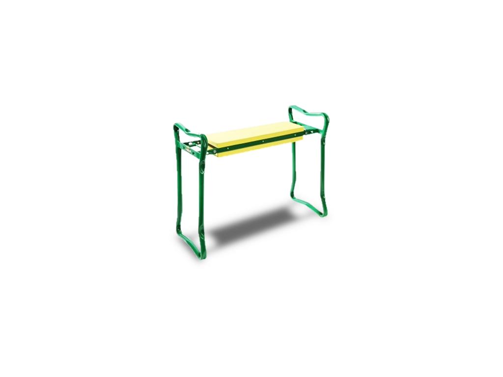Foldable kneeling bench for kneeling work