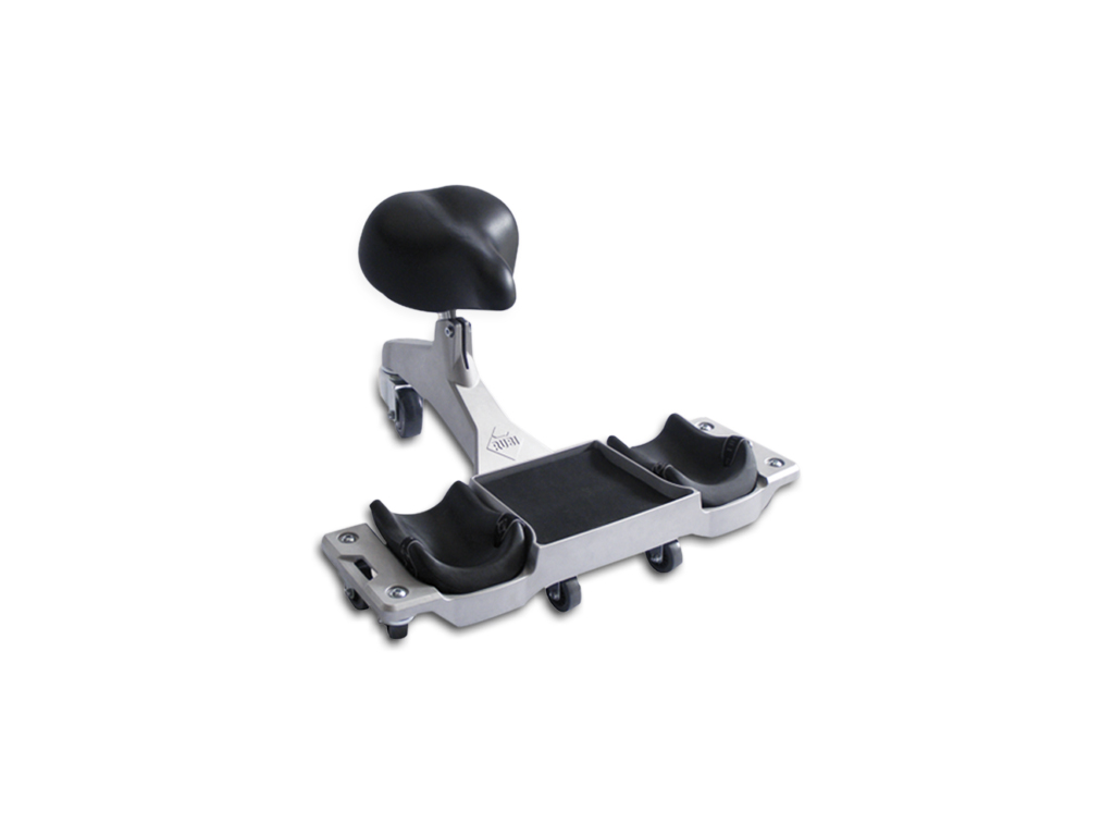 Siège ergonomique à roulettes pour travail à genoux