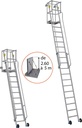 Individual aluminum platform PR Prémur 5m Max under DV hook
