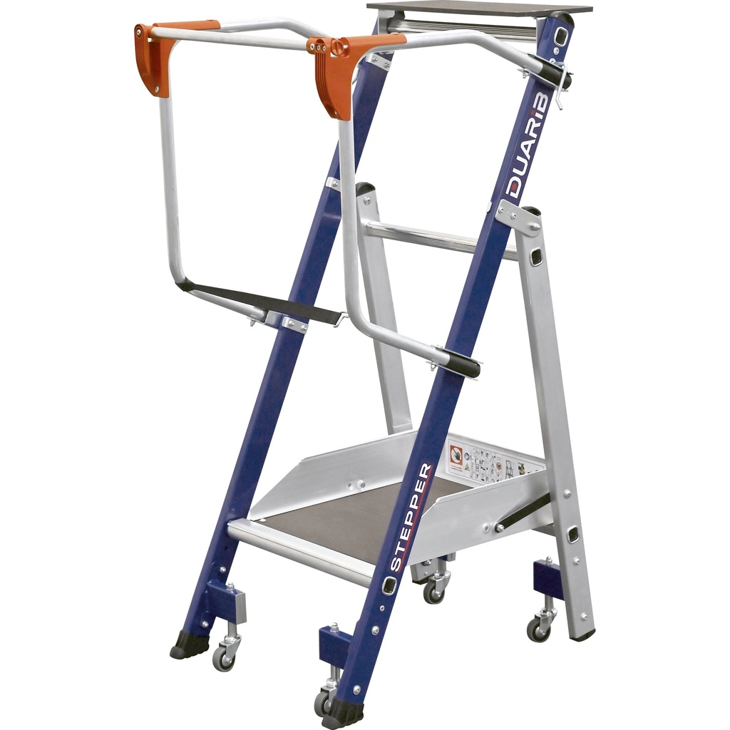 1-step stepper shelving platform