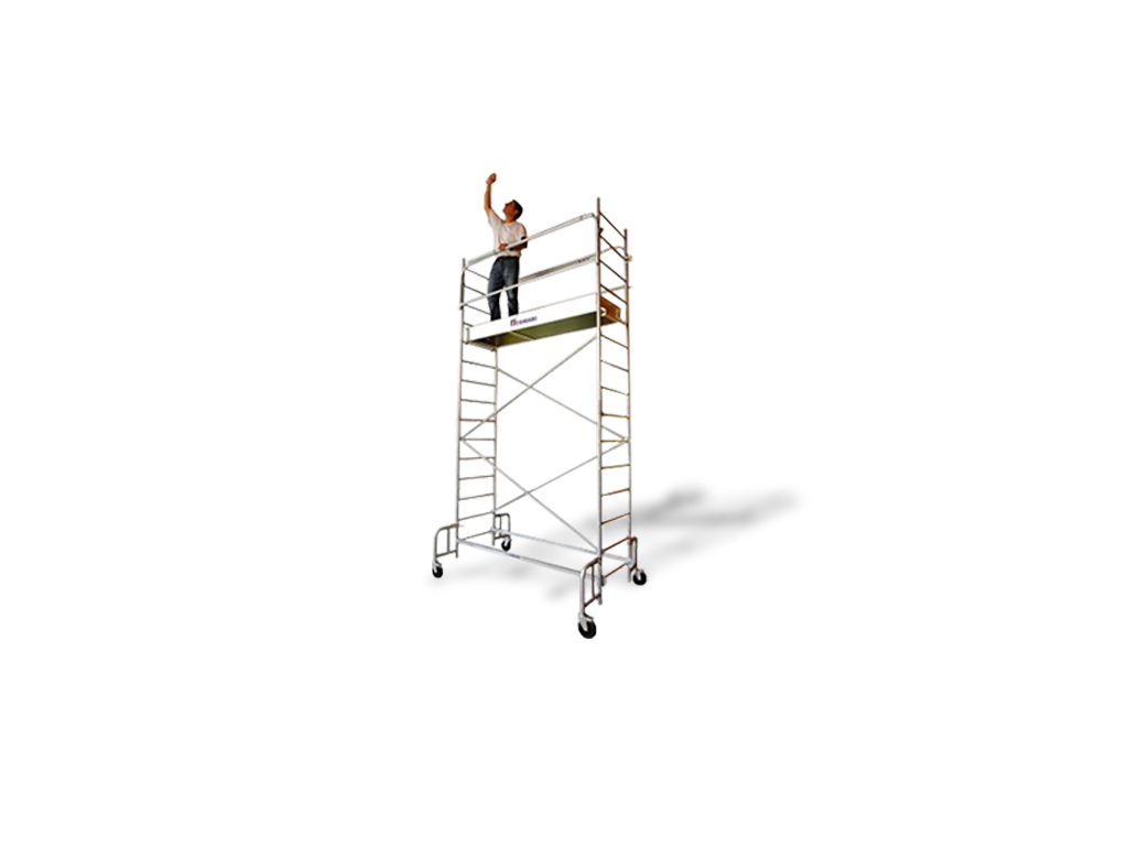 Echafaudage junior 4.80m - 4.80m plancher
