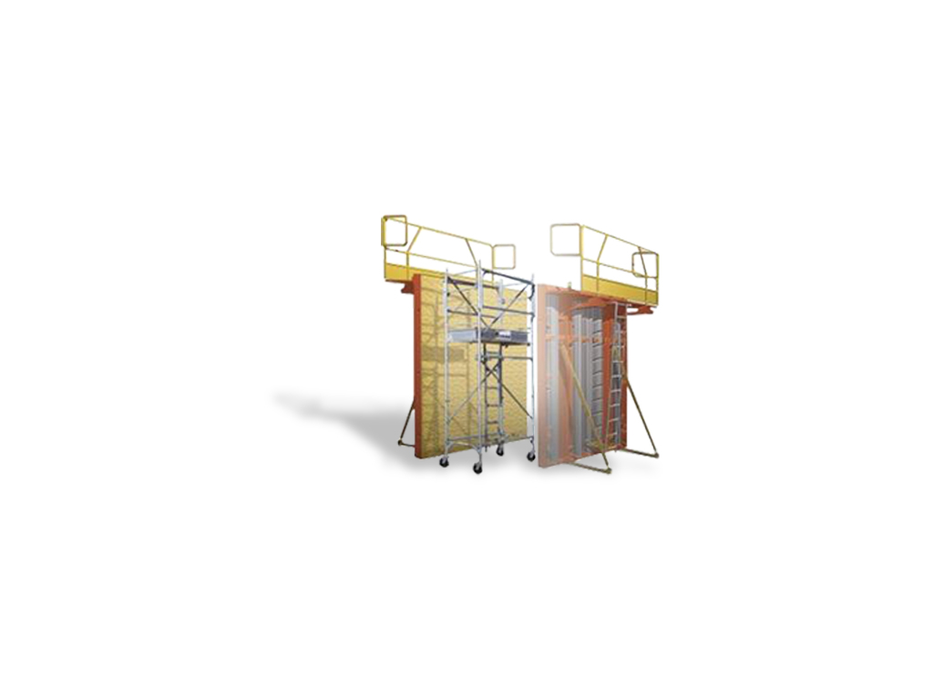 Echafaudage SPE banche junior 2M ht de plancher (Prévoir panneau PO003360)