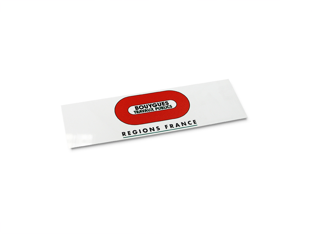 BY TP RF logo plate for scaffolding pouch