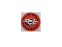 Sticker for Diam. 40 mm helmet suitable for portable power tools (sheet of 10u)