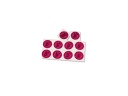 Autocollant pour casque Diam. 40 mm ponts roulants (planche de 10u)