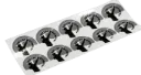 Helmet sticker Diam. 40 mm foreman (sheet of 10)