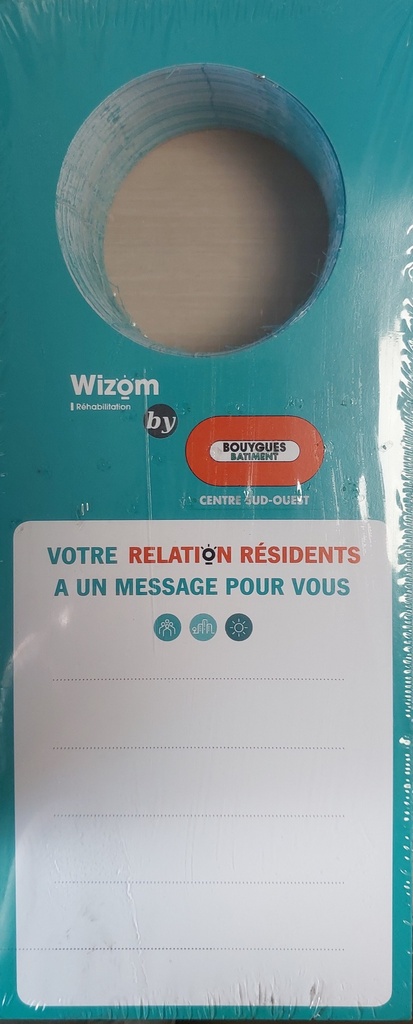 WIZOM REHABILITATION LOT OF 200 DOOR STICKS 190X120MM BY BAT CENTER SUD-OUEST