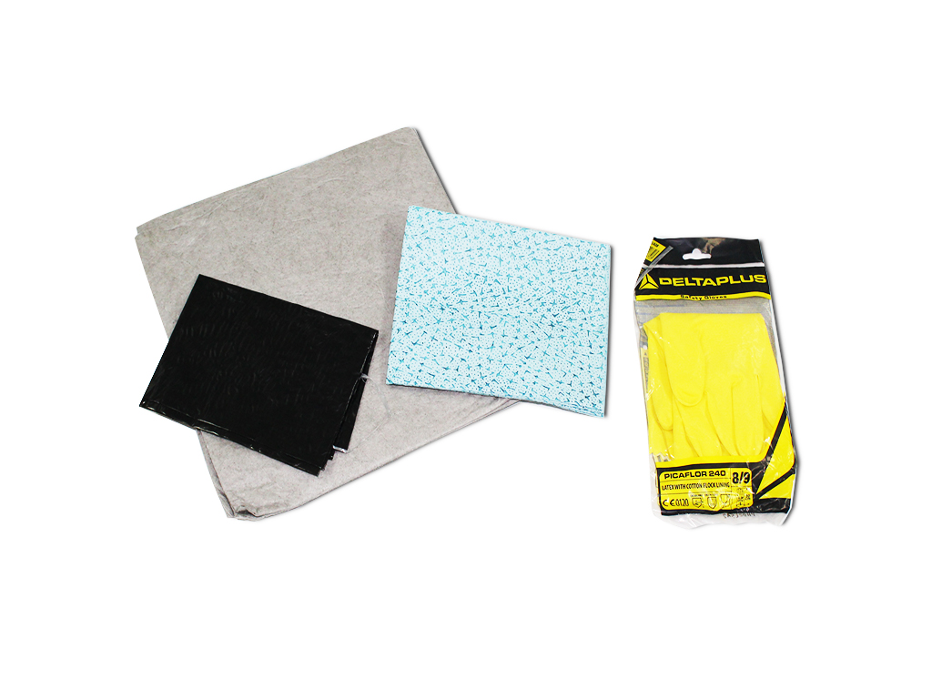 All liquids absorption decontamination kit 10L