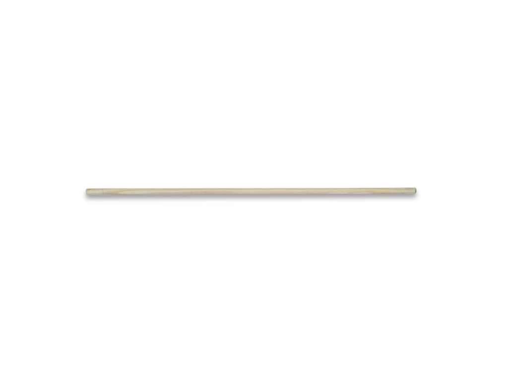 Manche à balai cantonnier sans vis Long. 150cm Diam. 28mm