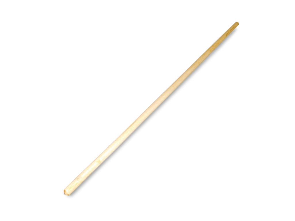Manche de balai coco sans vis Long. 120cm Diam. 24mm