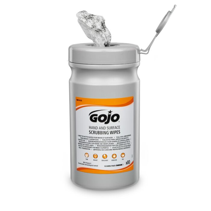 Cleaning wipe box of 80 wipes