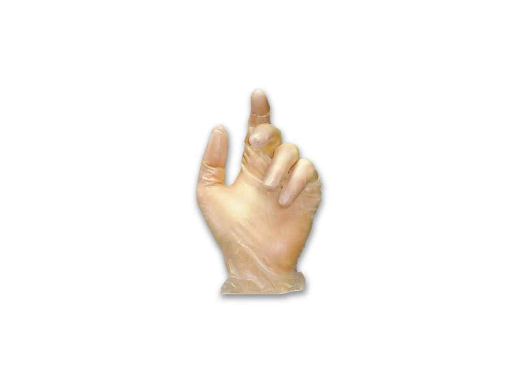Gant jetable VYNIL (Boite de 100 gants)