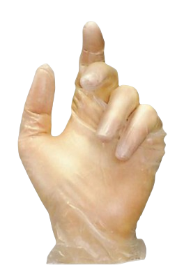 VYNIL disposable gloves (Box of 100 gloves)