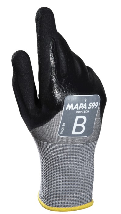 Gants Krytech 599 coupure 3 milieu huileux