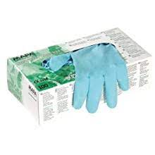 Gant jetable étanche nitrile solo bleu 997 (Boite de 100 gants)