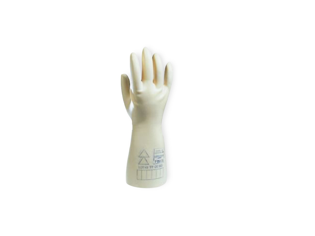 Gant électricien isolant 1000V latex - Classe 0