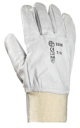 Gant cuir pleine fleur + protège artère EUROSTRONG 2250