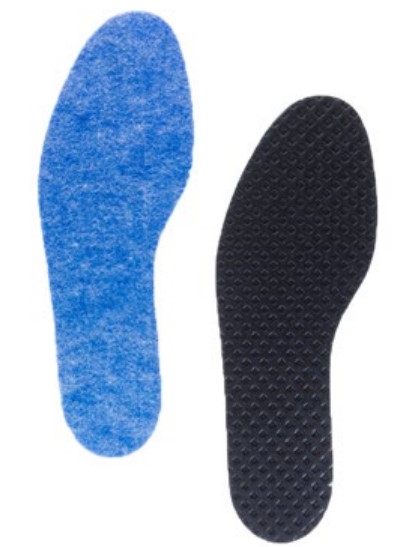 Absorbent felt sole - Anti-odor