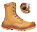 Jalosbern Steel lined lace-up high-top shoe