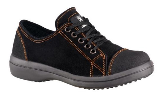 Chaussure basse lacet Vitamine Noir femme